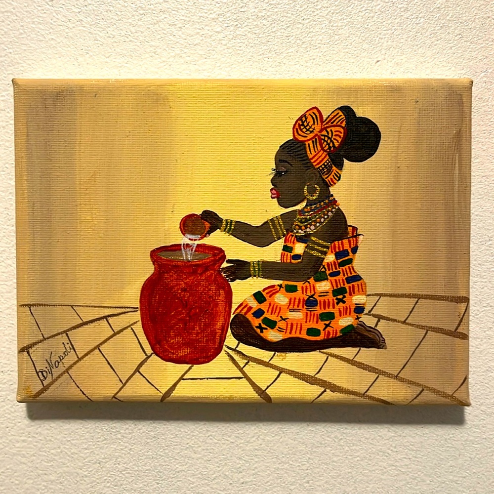 Litle African girl